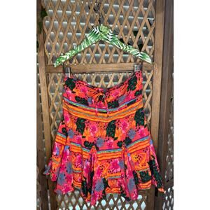 Chelsea and Violet Girls Tropical Skort sz M